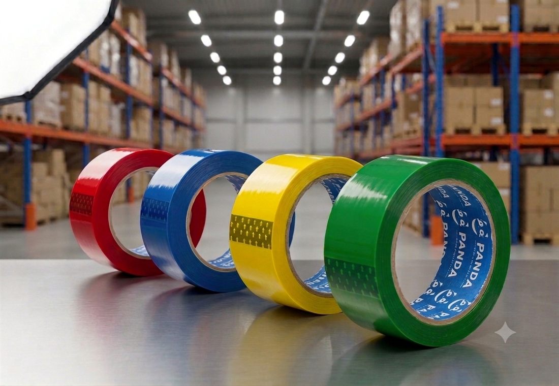 Cintas de colores para organización
