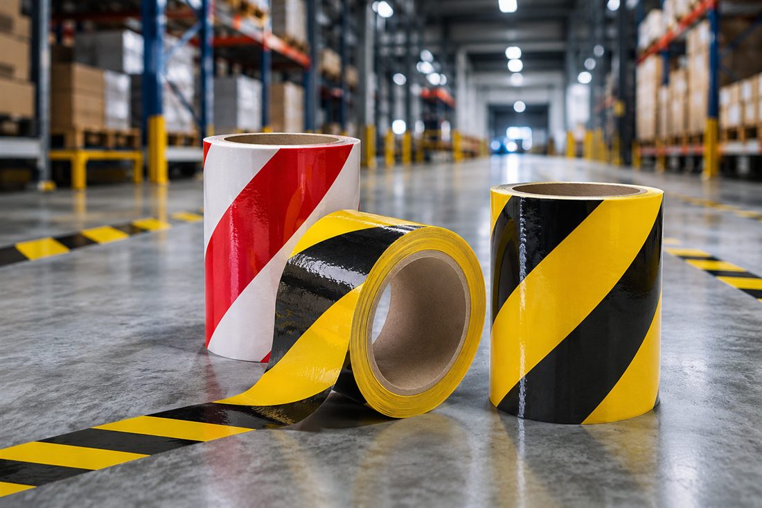 Cintas delimitadoras de seguridad industrial