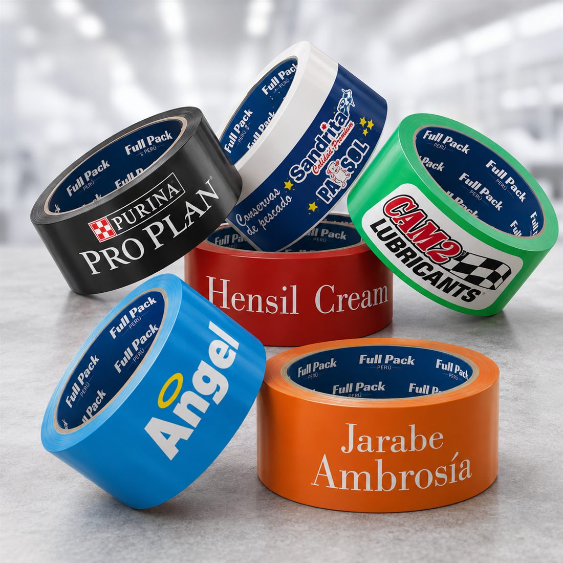 Cintas impresas personalizadas con logo
