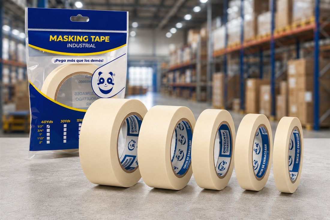 Masking tape de precisión para pintura e industria — Full Pack Perú